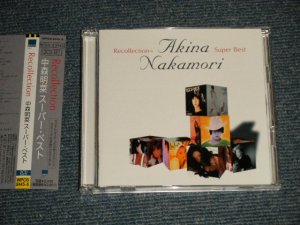 画像1: 中森明菜 AKINA NAKAMORI - RECOLLECTION~SUPER BEST (MINT-/MINT)/ 1998 JAPAN ORIGINAL  Used 2-CD's with OBI 