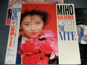 画像1: 中山美穂 MIHO NAKAYAMA - CATCH THE NIGHT (Ex+++MINT-)  / 1988 JAPAN ORIGINAL Used  LP with OBI オビ付