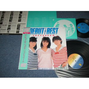 画像: ソフトクリーム SOFTCREAM - デビュー・ザ・ベスト DEBUT THE BEST ( With BONUSW SINGLE )  / 1984 JAPAN ORIGINAL Used LP With OBI + Bonus Single 