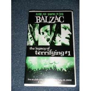 画像: バルザック BALZAC - THE LEGACY OF TERRIFYING #1  / 2002 JAPAN ORIGINAL  Used VIDEO 