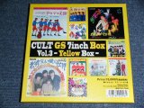 画像: V.A. OMNIBUS - カルト　ＧＳ７インチ・ボックス VOL.3 CULT GS 7 inch BOX VOL.3 - YELLOW BOX -  / JAPAN REISSUE BRAND NEW 7" シングル 10 TITLES Box Set 