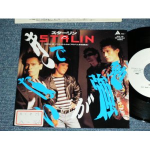 画像: ザ・スターリン The STALIN - 勉強ができない ( Ex++/MINT- )  / 1989 JAPAN ORIGINAL PROMO Only Used 7"45 rpm Single