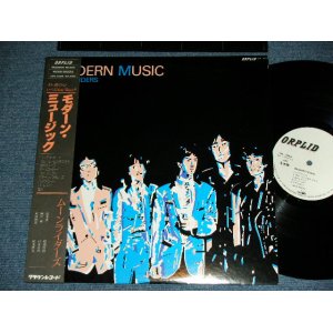 画像: ムーンライダーズ MOONRIDERS MOON RIDERS -  モダーン・ミュージック MODERN MUSIC  / 1979 JAPAN ORIGINAL "WHITE LABEL PROMO" Used  LP With OBI 