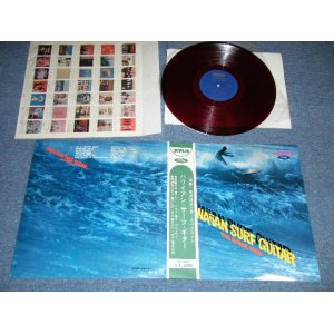 画像: 亀井信夫とザ・スぺイスメン KAMEI NOBUO & THE SPACEMEN - ハワイアン・サーフ・ギター HAWAIIAN SURF GUITAR ( Ex++/Ex+++ )  / 196?  JAPAN ORIGINAL "RED WAX VINYL"  Used LP With OBI  