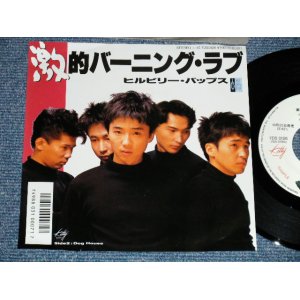 画像: ヒルビリー・バップス HILLBILLY BOPS -   激的バーニング・ラブGEKITEKI BURNING LOVE(MINT-/MINT)/ 1986 JAPAN ORIGINAL PROMO Used 7" Single 