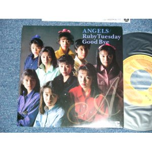 画像: エンジェルス ANGELS - 　ルビー・チューズデイ(RUBY TUESDAY by ROLLING STONES) グッドバイ (GOODBYE by BEATLES)(MINT-/Ex++)   / 1988   JAPAN ORIGINAL  "PROMO" Used 7"SINGLE