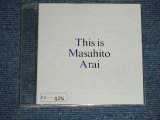 画像: 新井正人 MASAHITO ARAI - THIS IS MASAHITO ARAI  / 1989 JAPAN ORIGINAL PROMO ONLY Used CD