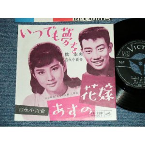 画像: 橋　幸夫　＆　吉永小百合 YUKIO HASHI & SAYURI YOSHINAGA - いつでも夢を( MINT-/MINT)  / 1962  JAPAN ORIGINAL  Used 7"  Single シングル