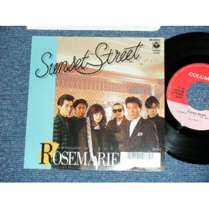 画像: ローズマリー ROSEMARIE - SUNSET STREET ( Ex+++/MINT-)  /  1988 JAPAN ORIGINAL "PROMO" Used 7" Single シングル