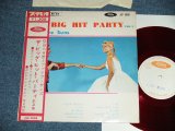 画像: 柳田六合雄とファイブ・サンズ FIVE SUNS -  　ザ・ビッグ・ヒット・パーティー第２集  THE BIG HIT PARTY VOL.2 ( Ex+++/MINT-) / Early 1960's  JAPAN  ORIGINAL "WHITE LABEL PROMO" "RED WAX Vinyl" Used 10" LP with OBI 