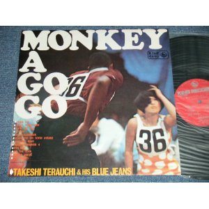 画像: 寺内タケシ＆バニーズ TAKESHI TERAUCHI & HIS BLUE JEANS  - MONKEY A GO GO ( Ex+++/Ex+++ B-1:Ex+  )  / 1966  JAPAN ORIGINAL Used LP 