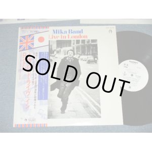 画像: サディスティック・ミカ・バンド　SADISTIC MIKA BAND - ライヴ・イン・ロンドン Live in London  ( 1st Press "1S" at Dead Wax ) ( MINT-/MINT)   / 1970's  JAPAN ORIGINAL "WHITE LABEL PROMO"  Used  LP with OBI  