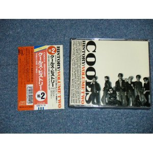 画像: クールス  COOLS  - クールス・ヒストリー VOL.2  COOLS HISTORY Vol.2   (Ex+++/MINT) / 1991 JAPAN ORIGINAL "WITHOUT OUTER BOX Version" Used  2-CD'S with OBI 