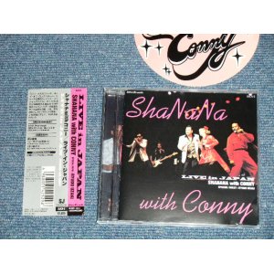 画像: SHA NA NA  with CONNY シャ・ナ・ナ with コニー of VENUS -LIVE IN JAPAN ライブ・イン・ジャパン :With Un-Used STICKER  (Ex++/MINT) / 2000 JAPAN ORIGINALUsed CD with OBI