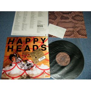 画像: 忌野清志郎 & THE RAZER SHARPS  KIYOSHIRO IMAWA of  SUCCESSION -  ハッピーヘッズ　ライヴ・イン・ジャパン HAPPY HEADS  LIVE IN JAPN  (MINT/MINT) / 1987 JAPAN ORIGINAL  Used LP  