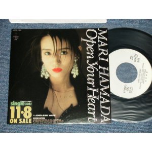 画像: 濱田麻里 MARI HAMADA -  OPEN YOUR HEART : ENDLESS WAVE  (Ex+++/MINT-  WOFC)  / 1989 JAPAN ORIGINAL "Promo Only" Used  7" Single シングル