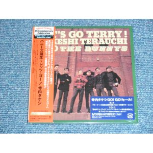 画像:  寺内タケシとバニーズ TAKESHI 'TERRY' TERAUCHI & BNNNYS - LET'S GO TERRY!  (SEALED)  /  2006 JAPAN 紙ジャケ "Mini-LP Paper-Sleeve 紙ジャケ"  "BRAND NEW FACTORY SEALED未開封新品"  CD