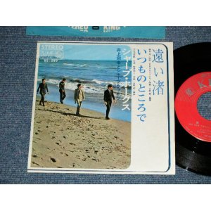 画像: シャープ・ホークス　THE SHARP HAWKS  - 遠い渚　：いつものところで (Ex/Ex++) / 1966 Japan Original  Used 7" シングル