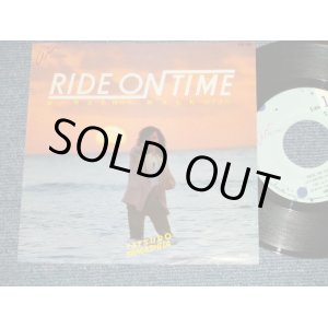 画像:  山下達郎 TATSURO YAMASHITA - RIDE ON TIME : RAINY WALK (Ex++/MINT-)  / 1980 JAPAN ORIGINAL Used 7" Single 