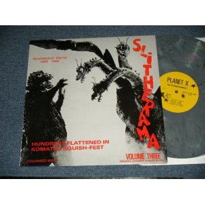 画像: Various ‎Artists (The Outcast–The Spiders –The Mops –The Savage–The Jaguars–The Sharp Hawks–The Sharp Five 5 –The Voltage –The Golden Cups)– Slitherama! Volume Three (SEALED)  / 1990 ITALY ORIGINAL "COLOR WAX Vinyl" "BRAND NEW " LP