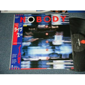 画像: NOBODY ノーバディ - LIVE 2 ( MINT-/MINT-)    / 1987 JAPAN ORIGINAL Used  LP with  OBI 