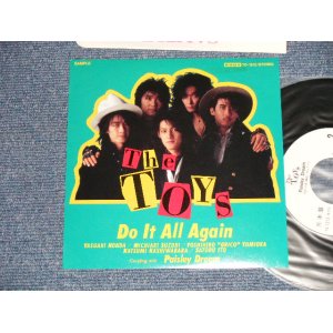 画像: The TOYS (本田泰章) - A) DO IT ALL AGAIN  B) PAISLEY DREAM  (MINT-/MINT- ) / 1989  JAPAN ORIGINAL "PROMO Only" Used  7" Single 