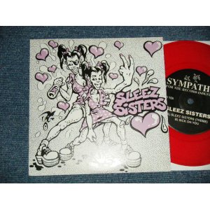 画像: SLEEZE SISTERS A) SLEEZE SISTERS(THEME)  B) SICK ON YOU  (MINT-/MINT-)  /  JAPAN ORIGINAL "RED WAX Vinyl" Used 7" Single  