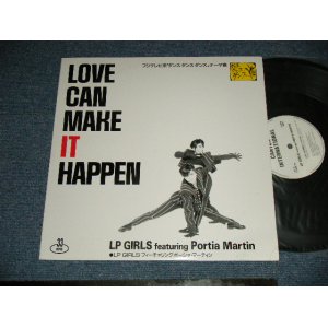 画像: LP GIRLS featuring PORTIA MARTIN LP GIRLS フィーチャリング・ポーシャＭＳ－ティン- LOVE CAN MAKE IT HAPPEN  (MINT-/MINT) / 1991 JAPAN ORIGINAL "PROMO ONLY" Used 12" Single 