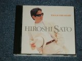 画像: 佐藤博  HIROSHI SATO - タッチ・ザ・ハート TOUCH THE HEART (MINT-/MINT) / 1989 JAPAN ORIGINAL 1st Press Used CD 