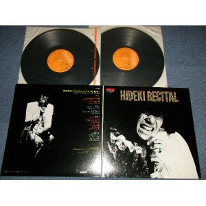 画像: 西城秀樹  HIDEKI SAIJYO  - 秀樹 リサイタル / ヒデキ・愛・ 絶叫！HIDEKI RECITAL   (Ex+++/MINT-)   /  1974  JAPAN ORIGINAL Used 2-LP