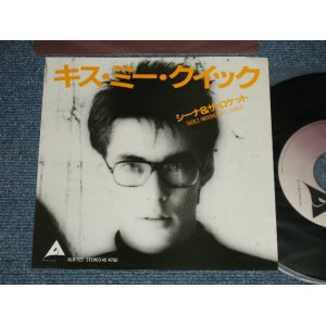 画像: シーナ＆ザ・ロケット  ロケッツ　SHEENA & THE ROKKETS - A) キス・ミー・クイック  KISS ME QUICK  B) MOONLIGHT DANCE (MINT-/MINT-)   / 1980 JAPAN ORIGINAL  Used 7" Single  シングル