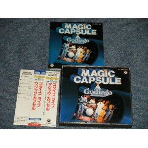 画像: ゴダイゴ GODAIGO - ライブ　マジック・カプセル MAGIC CAPSULE (MINT-/MIN) / 1989 JAPAN ORIGINAL Used 2-CD's with OBI CD