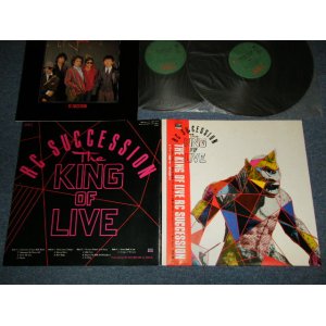 画像: ＲＣサクセション RC SUCCESSION - THE KING OF LIVE (Ex++/MINT-) / 1983 JAPAN ORIGINAL Used 2-LP's With OBI