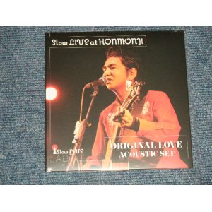 画像: ORIGINAL LOVE オリジナル・ァヴ - Slow LIVE at HONMONJI (SEALED) / 2019 JAPAN ORIGINAL "BRAND NEW SEALED" CD 