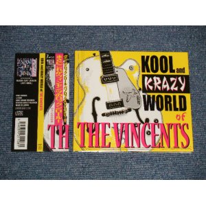 画像: The VINCENTS - KOOL and KRAZY WORLD OF THE VINCENTS (MINT-/MINT) / 2009 JAPAN ORIGINAL 1st Issue Used CD With OBI 