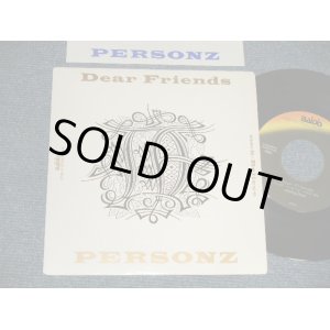 画像: PERSONZ パーソンズ - A) ディア・フレンズ DEAR FRIENDS  B) BELIEVE  (MINT-/MINT-) / 1989 JAPAN ORIGINAL Used 7" 45 rpm Single 