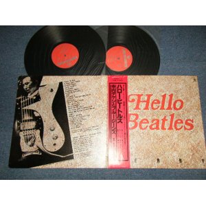 画像: 寺内タケシとブルージーンズ TAKESHI TERAUCHI & THE BLUEJEANS - ハロー・ビートルズ HELLO BEATLES (MINT-/MINT-) / 1978 JAPAN ORIGINAL Used 2-LP With OBI  