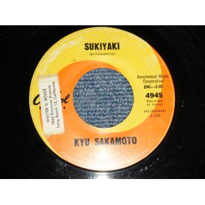 画像: 坂本 九 SAKAMOTO KYU - 上を向いて歩こう SUKIYAKI : UE O MUITE ARUKOU (Ex+/Ex+ STOL) / 1962 US AMERICA ORIGINAL Used 7" Single シングル