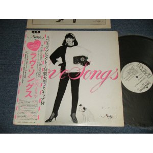 画像: 竹内まりや MARIYA TAKEUCHI - LOVE SONGS (NO PIN-UP POSTER....Sorry....MISSING) (Ex++/Ex+++ B-2,3:Ex WOFC) / 1980 JAPAN ORIGINAL  "WHITE LABEL PROMO"  Used LP with OBI