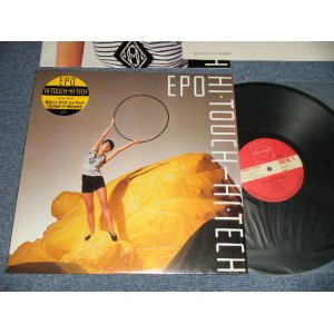 画像: エポ EPO - HI-TOUCH-HI-TECH  (MINT-/MINT) / 1984 JAPAN ORIGINAL Used LP  with SHRINK WRAP & SEAL OBI 