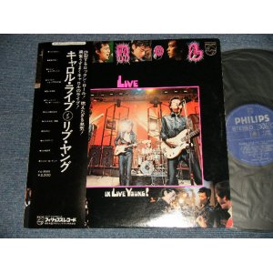 画像: キャロル CAROL -  ライブ・イン・リブ・ヤング LIVE IN LIVE YOUNG! (Ex++/MINT-) / 1973 JAPAN ORIGINAL Used LP with OBI