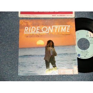 画像:  山下達郎 TATSURO YAMASHITA - RIDE ON TIME : RAINY WALK (Ex/Ex+++ WOFC, STOFC, WOFC)  / 1980 JAPAN ORIGINAL "PROMO" Used 7" Single