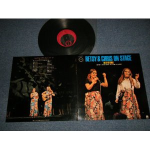 画像: ベッツィ＆クリスBETSY & CHRIS - B＆Ｃサウンドのすべて ON STAGE : With PIN-UP (Ex+++/Ex+++) /1970 JAPAN ORIGINAL Used LP 