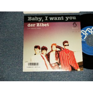 画像: der Zibet デル・ジベット - A)BABY, I WANT YOU  B)ELECTRIC MOON (Ex++/MINT- SWOFC) /  1987 JAPAN ORIGINAL "PROMO" Used 7" Single 