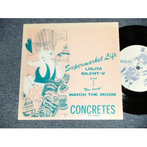 画像: CONCRETES - Supermarket Life (Ex+/MINT-) / 1982 JAPAN ORIGINAL Used 7" 33 rpm EP