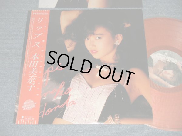 画像1: 本田美奈子 MINAKO HONDA - リップス LIPS (NO Pin-up) (MINT-/MINT-) / 1987 JAPAN ORIGINAL "RED WAX" Used LP with OBI