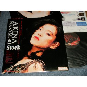 画像: 中森明菜 AKINA NAKAMORI - STOCK (Ex++/Ex+++ STOFC) / 1988 JAPAN ORIGINAL Used LP with OBI +Booklet+Flyer