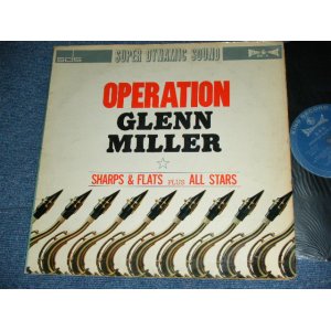 画像: 原　信夫 とシャープス・アンド・フラッツ　＋　オールスターズ NOBUO HARA & HIS SHARPS And FLATS Pus ALL STARS -　グレン・ミラー作戦 OPARATION GLENN MILLER / 1963 JAPAN ORIGINAL LP 