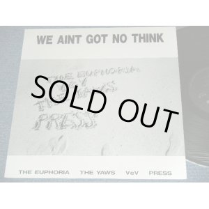 画像: V.A. OMNIBUS - WE AINT GOT TO THINK ( SENDAI INDIEIS COMPILATION )  / 1987 JAPAN ORIGINAL Used  LP