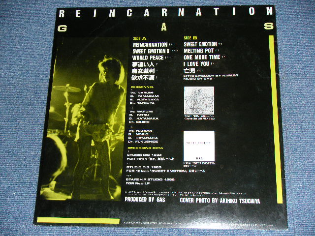 LPレコード ／ GAS ／ REINCARNATION